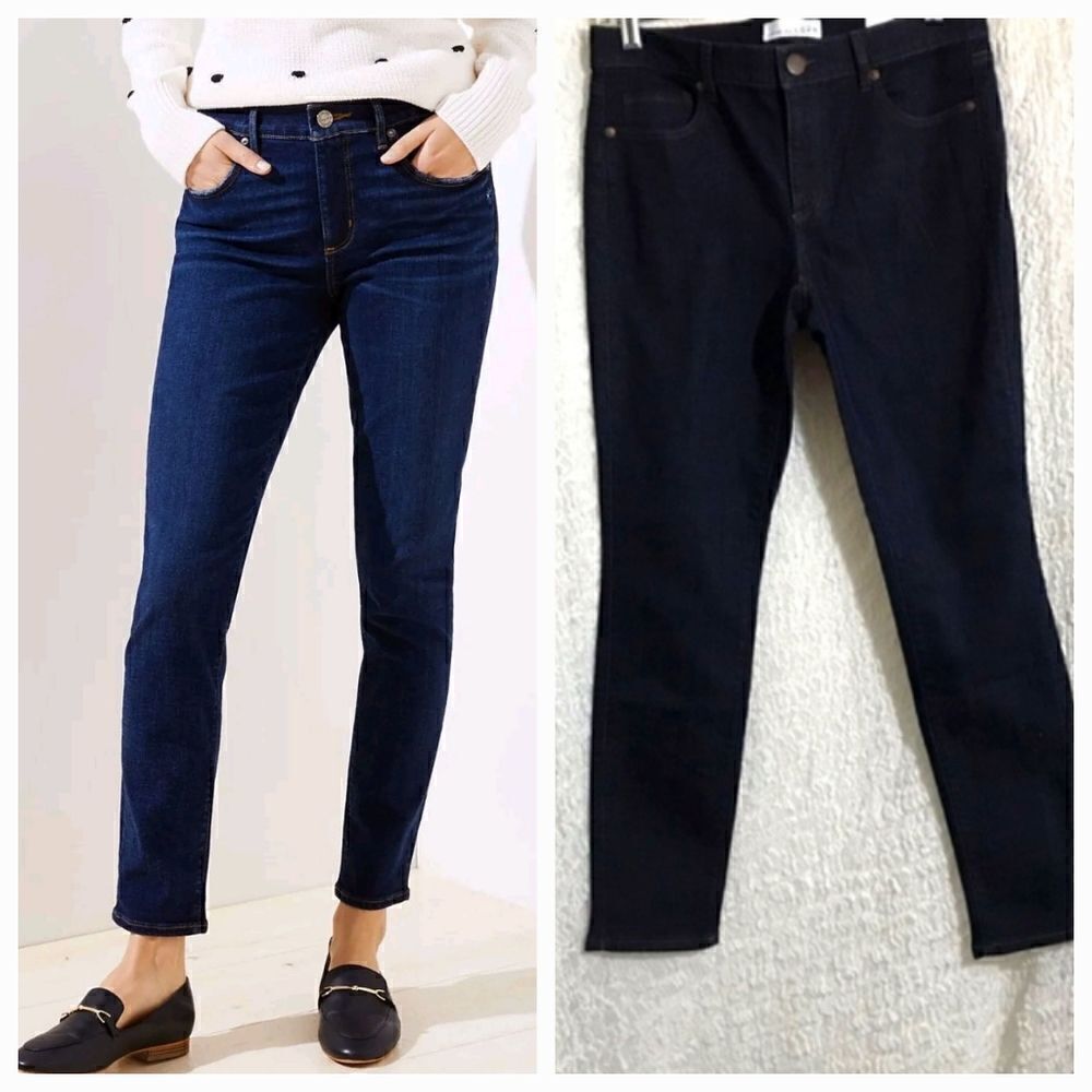 Ann Taylor Loft Blue Modern Skinny 28/6 P